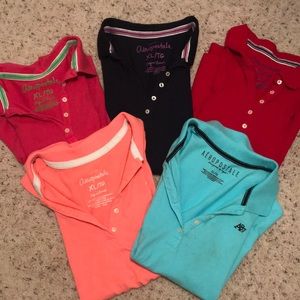 Lot of 5 AEROPOSTALE XL short sleeve shirts